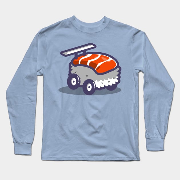 sashimi racing car Long Sleeve T-Shirt by fflat hds